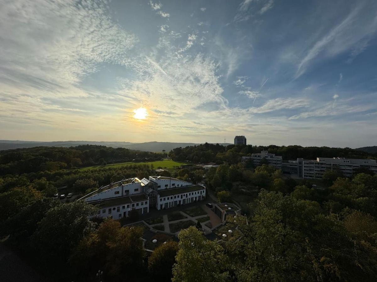 Klassen Stay - Design Studio In 11 Etage - Tolle Aussicht - Sauna, Pool - Netflix Lahnstein Dış mekan fotoğraf