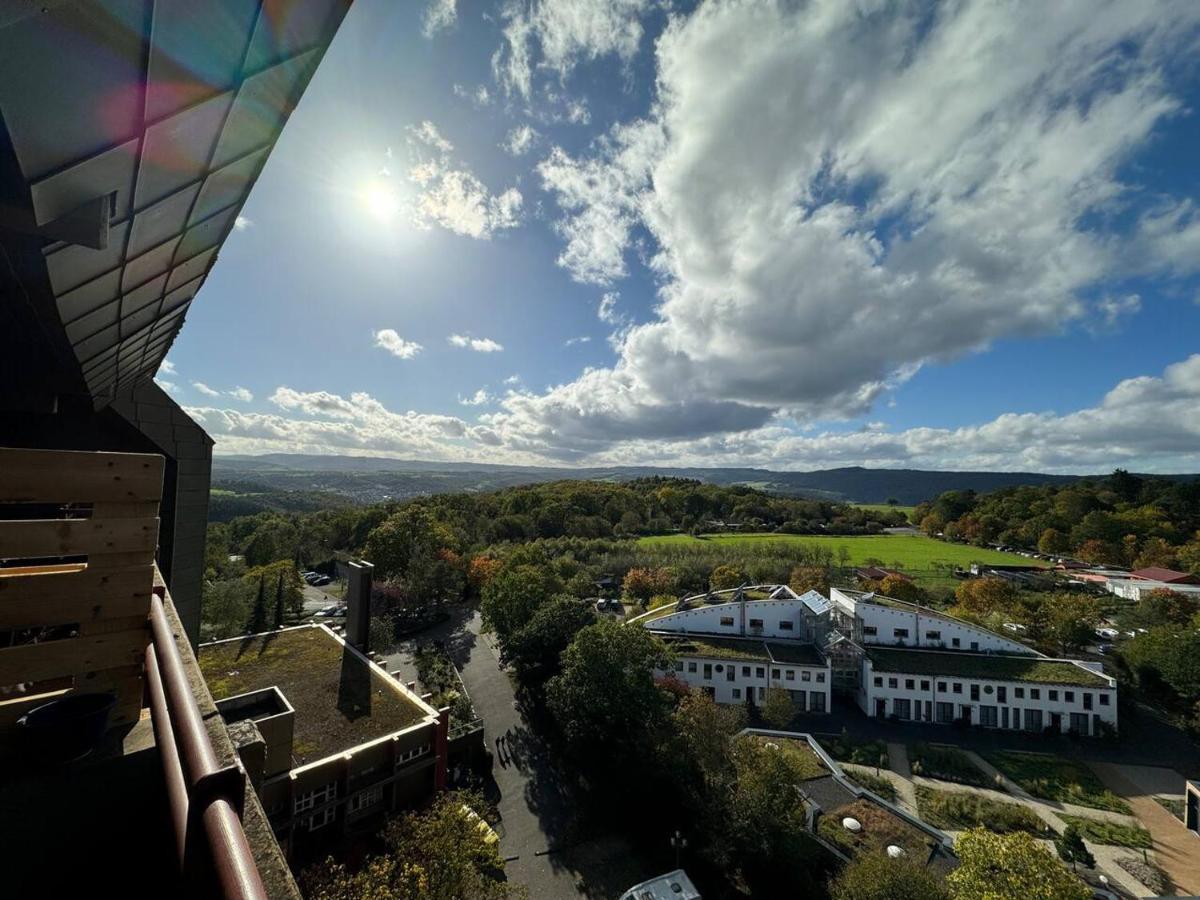 Klassen Stay - Design Studio In 11 Etage - Tolle Aussicht - Sauna, Pool - Netflix Lahnstein Dış mekan fotoğraf