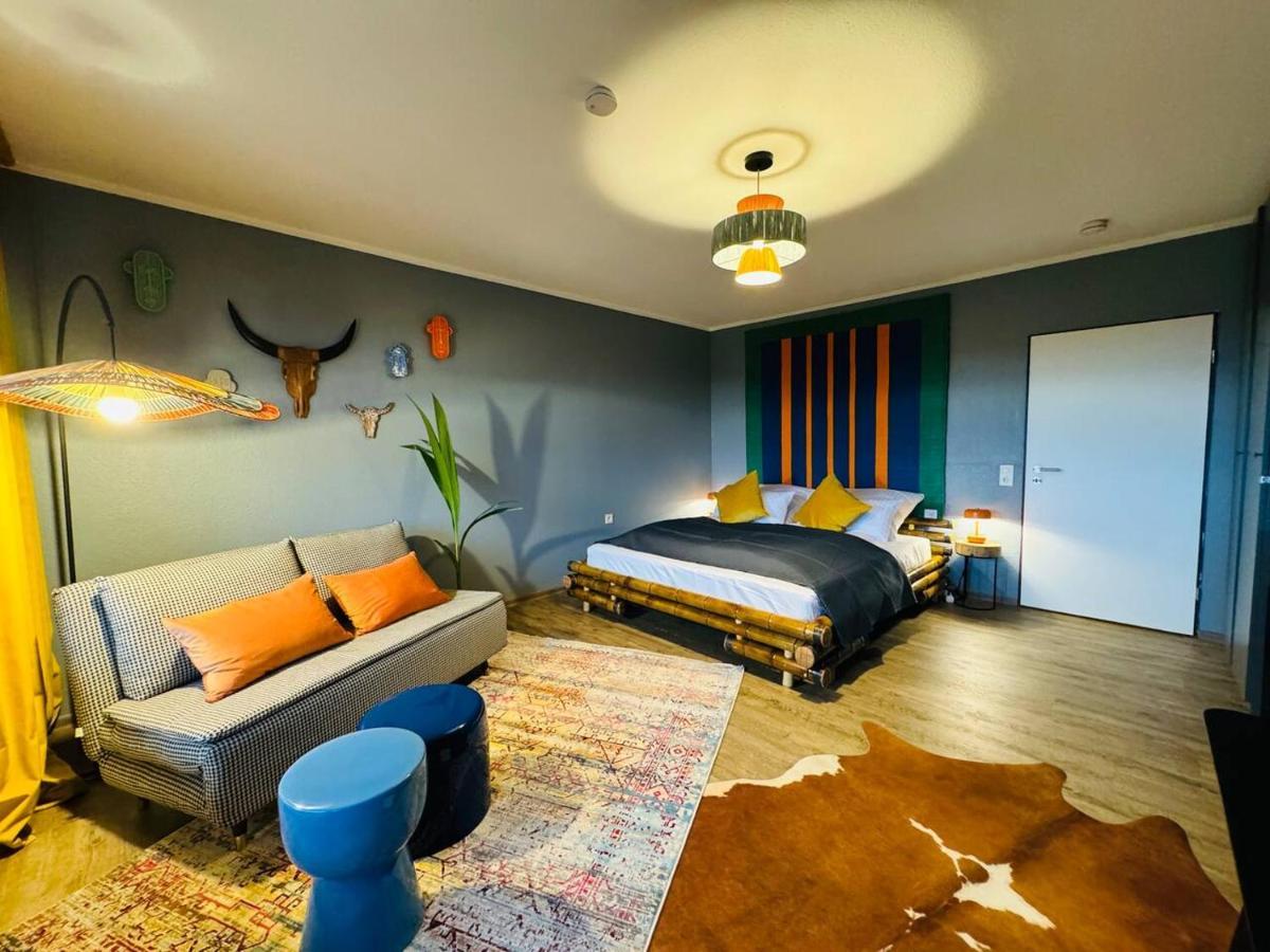 Klassen Stay - Design Studio In 11 Etage - Tolle Aussicht - Sauna, Pool - Netflix Lahnstein Dış mekan fotoğraf